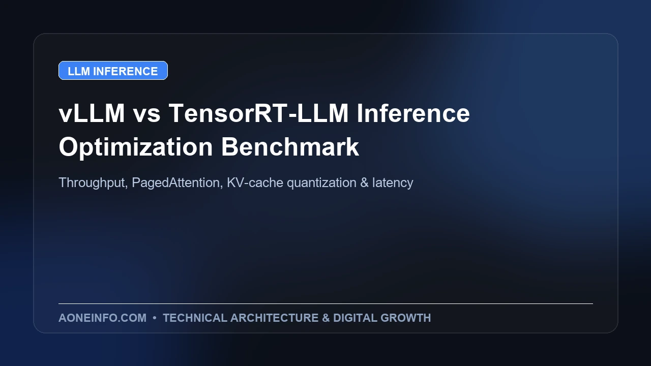 vLLM vs TensorRT-LLM throughput and latency inference benchmark on GPU servers