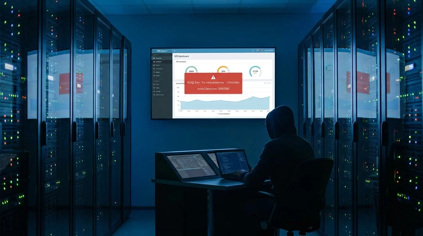Troubleshooting MySQL "Too Many Connections" Errors on Shared VPS Servers