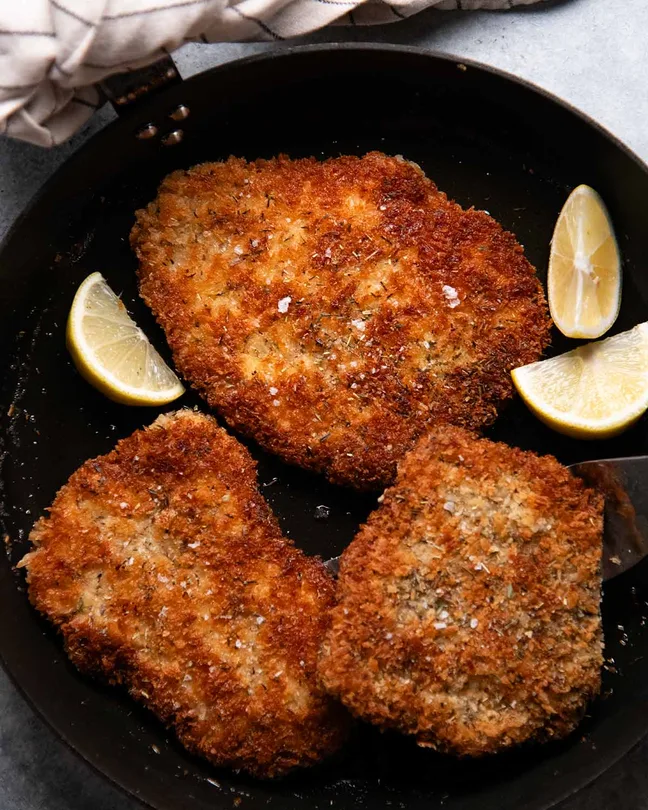 French Pork Schnitzel